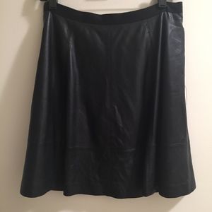 JASON WU, MISS WU LEATHER SKIRT. BRAND RUNS SMALL!